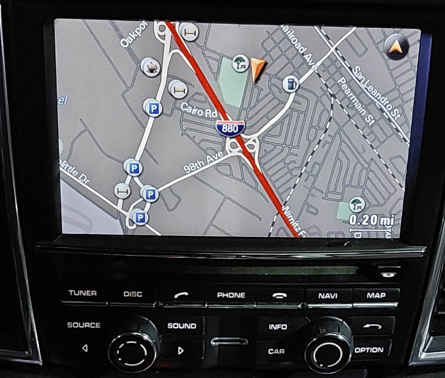 10-16 PORSCHE PANAMERA (970 G1) CD DVD GPS NAVIGATION RADIO STEREO INFO SCREEN — exact item pictured